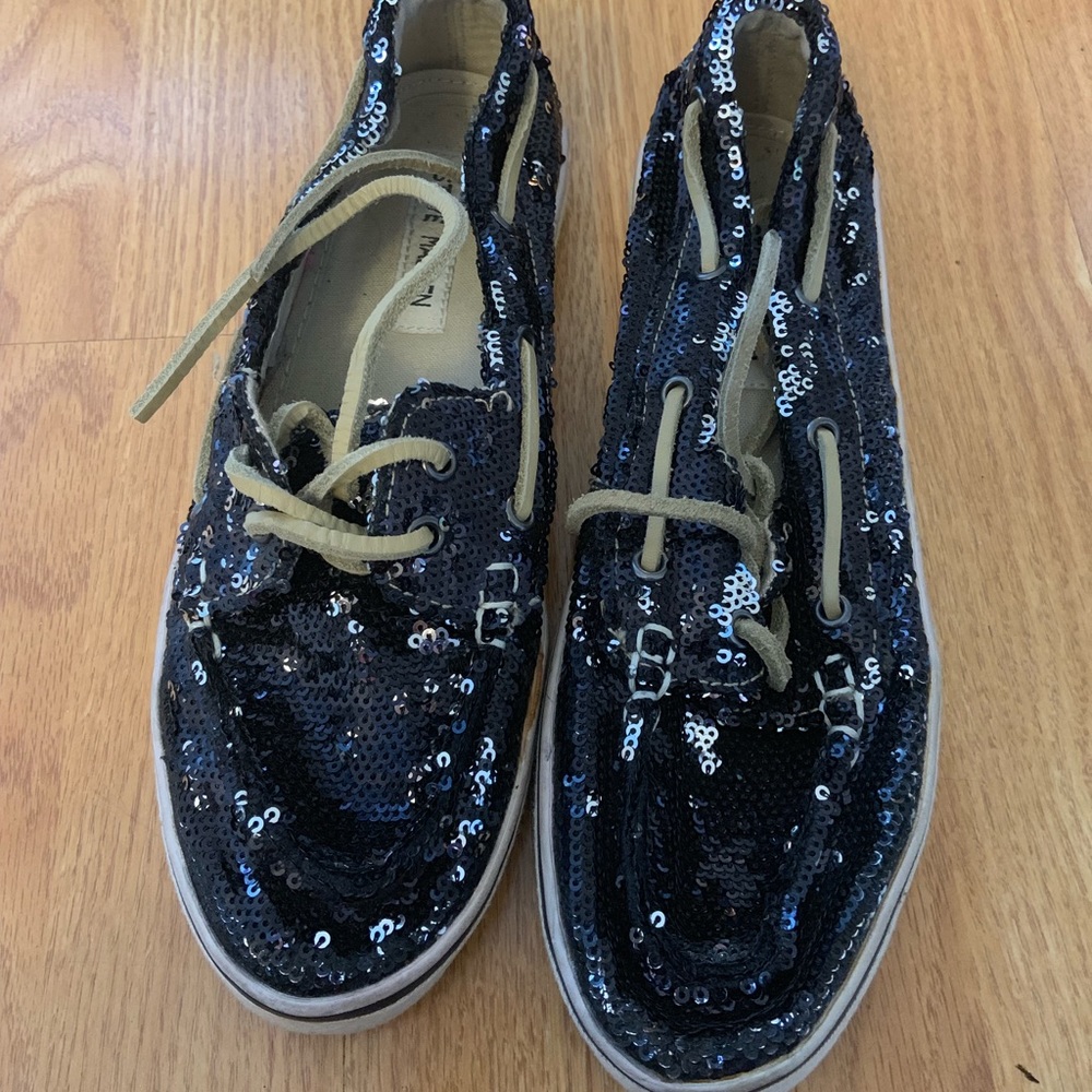 Steve Madden “sperry” looking sparkly